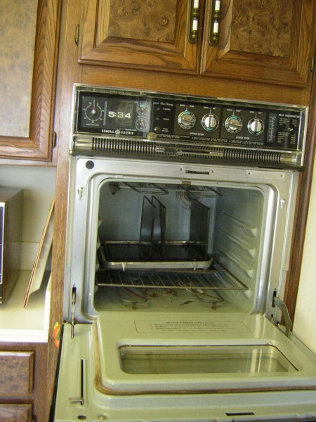 oven after