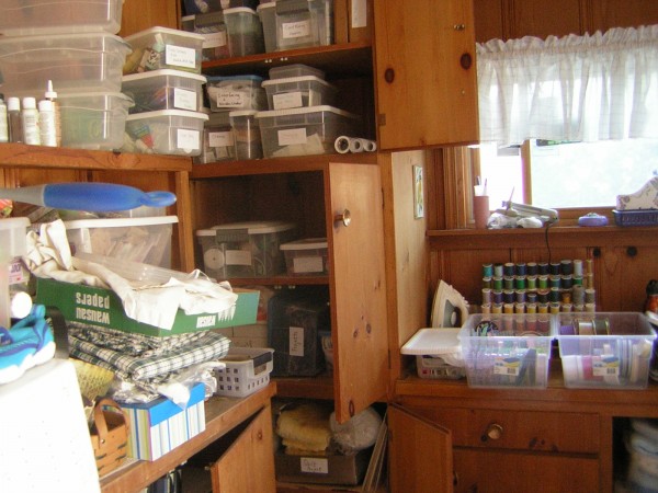 storage area before