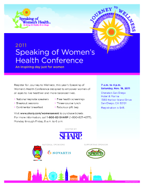 Kathi Burns Speaks at the Sharp Health Womens Conference